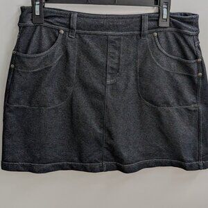 Athleta Stretch Denim Skort Medium